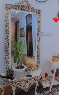 ست اینه قدی و ساعت ایستاده