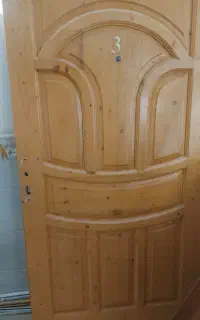 درب تمام چوب ورودی