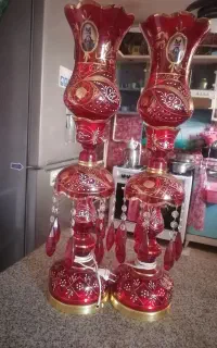 یک جفت شمعدانی سالم