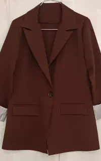کت زنانه نو (قهوه ای)