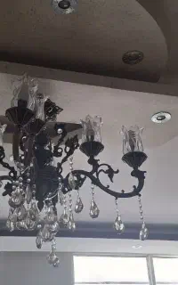 لوستر برنجی بسیار زیبا