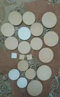 دیوارکوب سفالی خام
