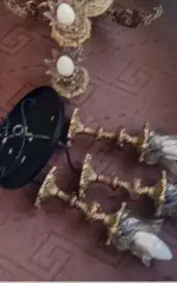لوستر اویز سه شاخهدر حد نو