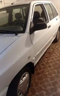 پراید ۱۱۱مدل ۹۵سفیدفروشی و معاوضه هم میکنم باپرشیا