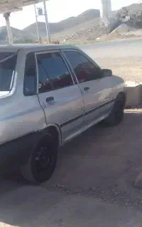 پراید نقره ای