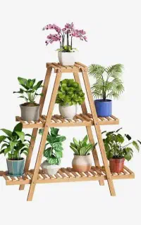 ساخت انواع استند چوبی گل و گیاه