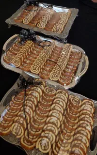 کیک تولد و حلوا مجلسی
