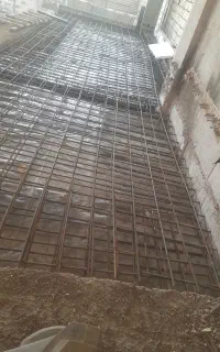 گاشت میلگرد  و مقاوم سازی