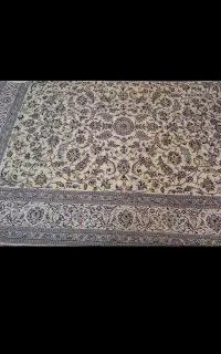 دو تخته فرش 2*3شش متری ابریشم ،کرک  وپشم دست بافت