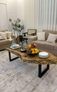 جلومبلی روستیک چوب