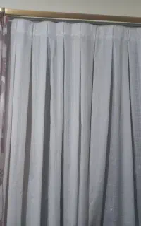 پرده حریر مناسب پذیرایی'یک پرده مناسب اتاق خواب