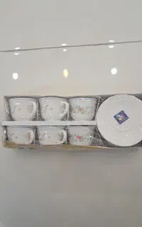 فنجان و نعلبکی لومینارک گل ویکتوریا