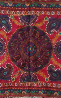 پته رومیزی قرمز