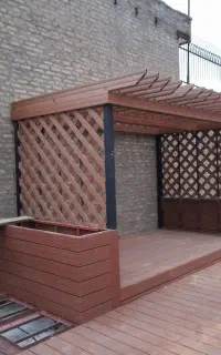 ساخت آلاچیق، پرگولا، محوطه‌سازی و نصب ترموو وود