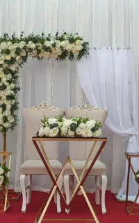 دکوربله برون،بادکنک آرایی،گل آرایی ودیزاین مراسمات