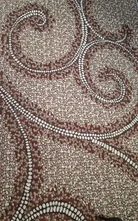 فرش طرح سنگ 9 متری