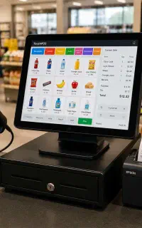 صندوق فروشگاهی پرینتر/لیبل زن/بارکدخوان/ترازو