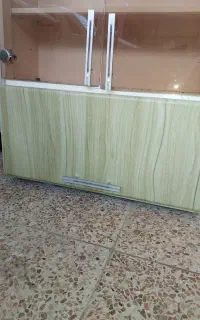 کابینت بالای ظرفشویی به ههمرا سبد آبچکان