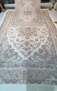 روفرشی کش دار زمینه کرم