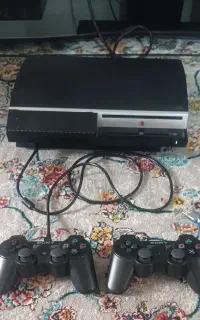 PS3 FAT-دو دسته-فول گیم