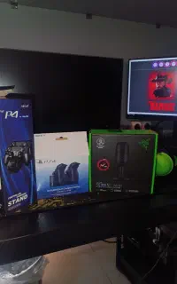 استند شارژ ps4 میکروفون برای استریم