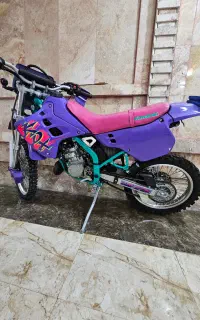 کاوازاکی kdx 125تریل در حد خشکcrm dt