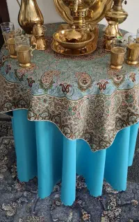 رومیزی ترمه ۵ تکه