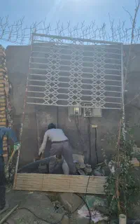 درب ضدسرقت آکاردئونی سنگین