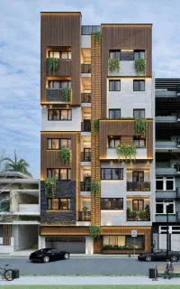 طراحی دکوراسیون و نمای ساختمان