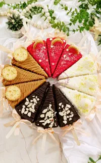 آموزش غیر حضوری چیز کیک چوبی کافه‌ای