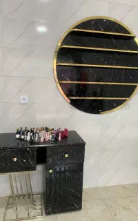 میز ناخن و استند لاک ،گل ربانی، کمدطبقه ای