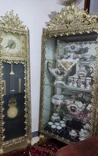 بوفه وساعت ایستاده