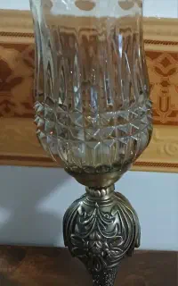 شمعدان برنزه دو عددی
