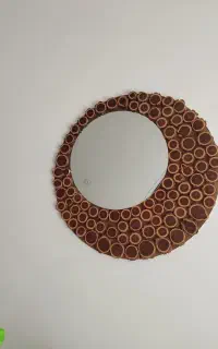 آینه چوبی