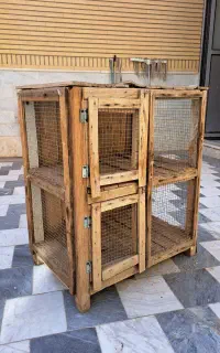 قفس پرنده تمیز