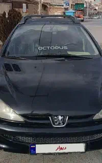 پژو ۲۰۶ مشکی تیپ ۲