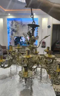لوستر برنجی