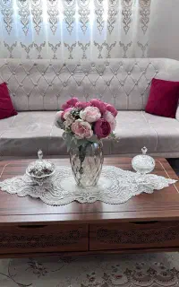 مبل هشت نفره با عسلی