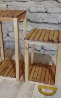 استند چوبی گلدان