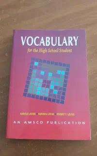 vocab for highschool