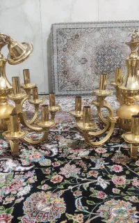 فروش*خریدار لوستر برنزی هستم(سالم وشکسته)کل البرز