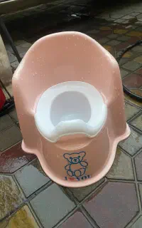 توالت فرنگی کاملا بدون استفاده