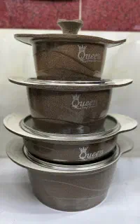 سرویس قابلمه ۸ پارچه کویین queen نو آکبند
