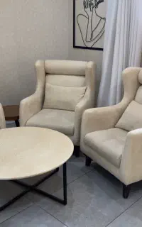 جلو مبلی سنگ مرمر با پایه فلزی