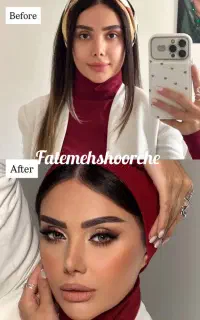 میکاپ و شینیون اقتصادی