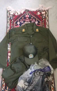 لباس کامل سرباز نیرو انتظامی