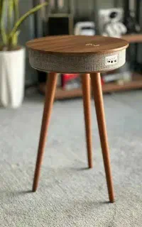 میز عسلی اسپیکر دار بلوتوثی کنسول اسپیکر دار