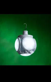 لامپ خورشیدی توپی ۵پر