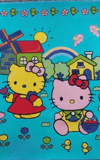 فرش اتاق کودک دخترانه