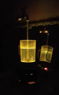 آبنما چراغ خواب برای دکور مغازه